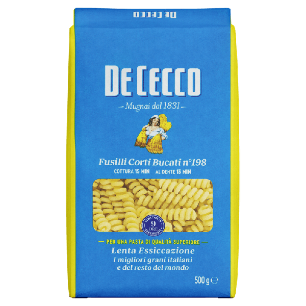 MACARRAO CECCO FUSILLI BUCATI 500GR