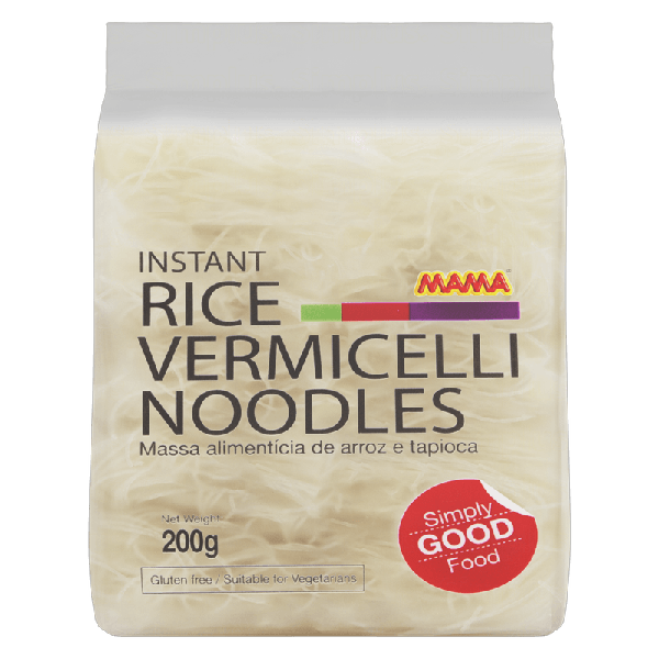 MACARRAO RICE VERMICELLI MAMA 200GR