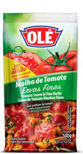 MOLHO TOMATE ERVAS OLE SH300GR