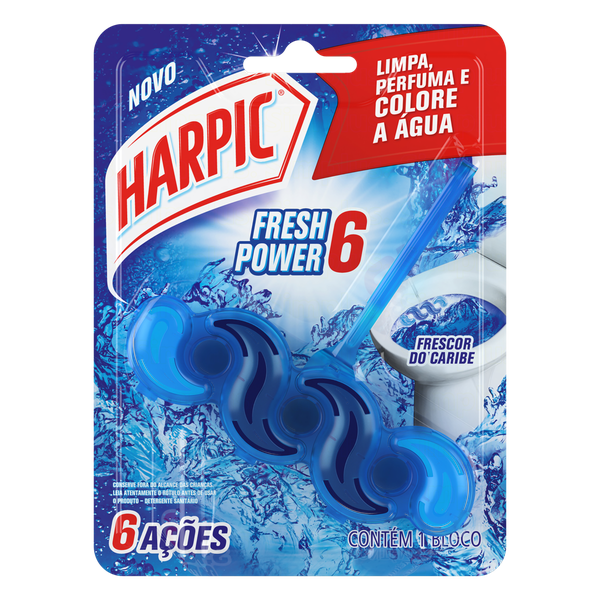 PASTILHA HARPIC CARIBE POWER 39GR