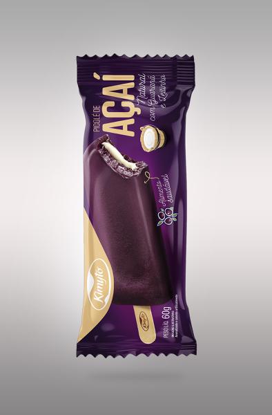 PICOLE KIMYTO ACAI/LEITINHO 60GR