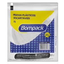 PRATO FUNDO PLASTICO BOMPACK 21CM