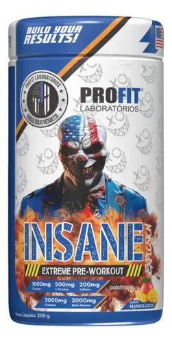 PRE-TREINO INSANE MANGO LOC PT200GR