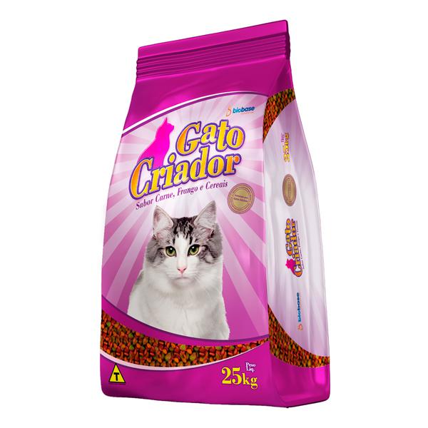 RACAO GATO CRIADOR FRANGO/CAR 7KG