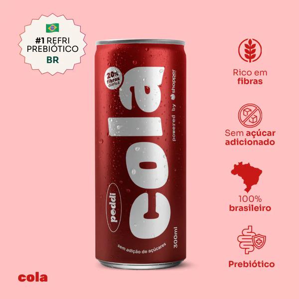 REFRI.PREBIOTICO PODDI COLA 300ML