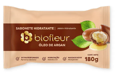 .SABONETE BIOFLEUR ARGAN 180GR