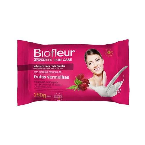 SAB. BIOFLEUR FRUTAS VERM 180GR