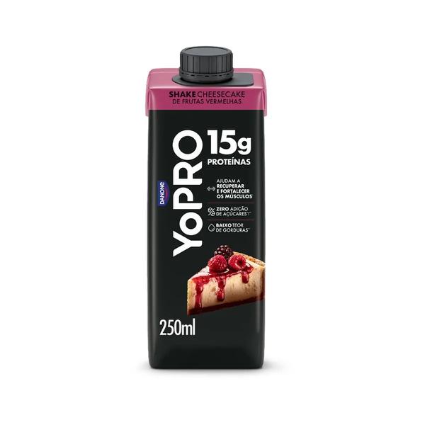 SHAKE YOPRO FRUTAS VERMELHAS 250ML
