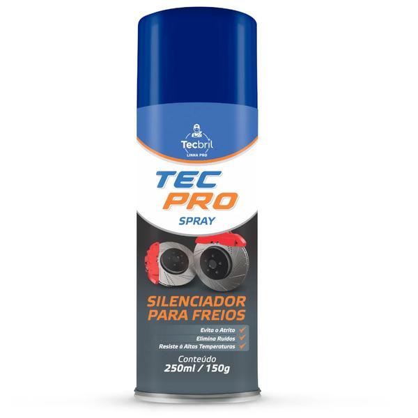 .SILENCIADOR FREIOS TECBRIL 250ML