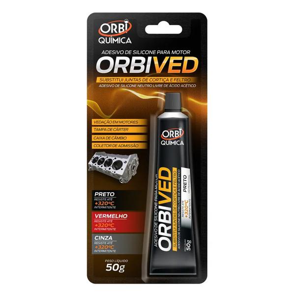 SILICONE PRETO ORBI QUIMICA 50GR