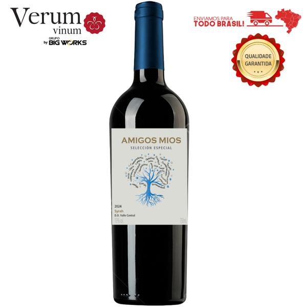 VINHO AMIGOS MIOS SYRAH 750ML