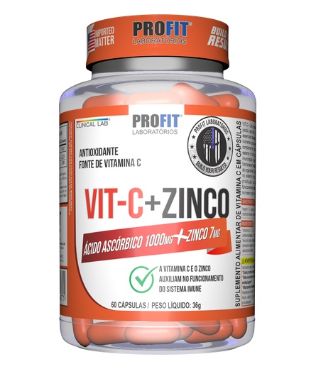 VIT C + ZINCO PROFIT PT60UN