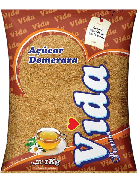 ACUCAR VIDA DEMERARA 1KG