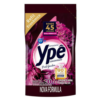 AMACIANTE YPE CONC POUCH FRAG 900ml PINK GARDEN