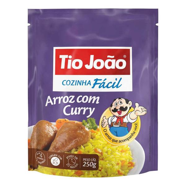 ARROZ TIO JOAO FACIL CURRY 250g