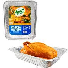 ASSADEIRA RET ALUMINIO MELLO 3L