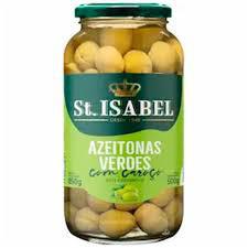 AZEITONA ST ISABEL VERDE INTEIRA VD 500g
