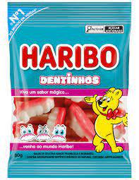 BALA HARIBO GEL 80g DENTINHOS