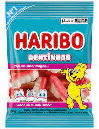 BALA HARIBO GEL 80g DENTINHOS