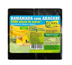 BANANADA FUMEL C/ABACAXI ZERO 120g