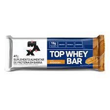 BARRA TOP WHEY MAX TITANIUM 41g AMENDOIM