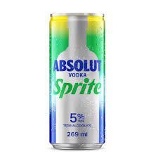 BEBIDA MISTA ABSOLUT+SPRITE 269ml