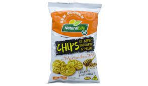 BISCO. KODILAR CHIPS DE ARROZ E MILHO SAB. 70g MOSTARDA E MEL
