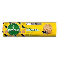 BISCO PIRAQUE LEITE MALTADO 132g