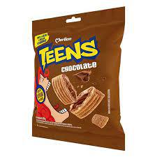 BISCO TEENS RECHEADO SAB. 80g CHOCOLATE