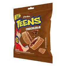 BISCO TEENS RECHEADO SAB. 80g CHOCOLATE