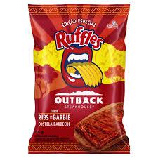 BISCOITO ELMACHIPS RUFFLES OUTBACK 65g