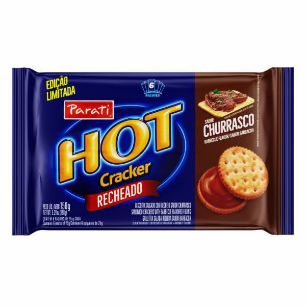 BISCOITO PARATI HOT CRACKER RECH SAB. 150g CHURRASCO