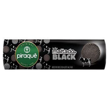BISCOITO PIRAQUE MALTADO BLACK 132g