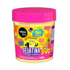 CR: SALON LINE GELATINA SOS FRANG. 400g KIDS BOB ESPONJ