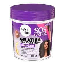 CREME SALON LINE GELATINA SOS FRANG. 400g SUPER OLEOS