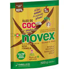 CREME TRATAMENTO QUERATINA NOVEX REFIL 300g OLEO DE COCO