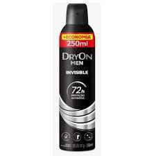 DESOD. DRYON AERO FRAG. 250ml MEN INVISIBLE