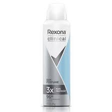DESOD REXONA AERO CLINICAL 150ML 91g INVISIBLE