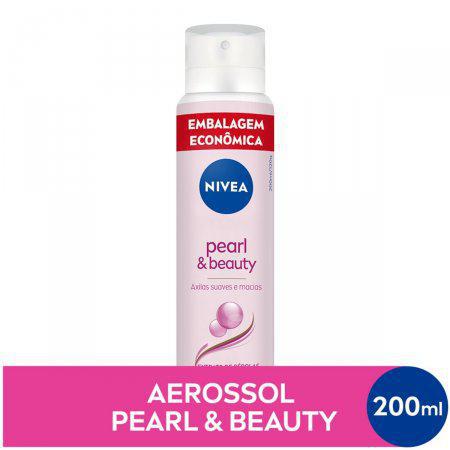 DESODORANTE NIVEA AERO FRAG 200ml PEARL&BEAUTY