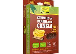 DOC.BANANA C/ CANELA CUBINHOS FUMEL C/10UND 75g