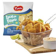 EMPANADO ISCAS TILAPIA CANCAO 400g