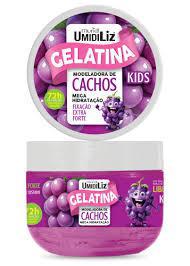 GELATINA UMIDELIZ KIDS FRAG. 250g MODELADORA UVA