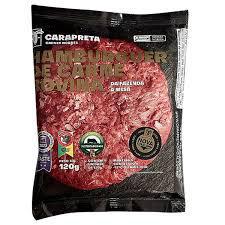 HAMBURGUER BOVINO ANGUS CARAPRETA 120g