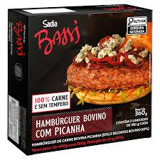 HAMBURGUER PICANHA BASSI  360g