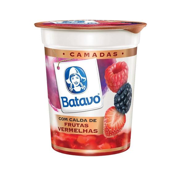 IOGURTE BATAVO CAMADAS 100g FRUTAS VERMELHAS