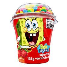 IOGURTE BOB ESPONJA SURPRESA MORANGO 110g