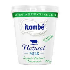 IOGURTE ITAMBE MILK  340g NATURAL DESNATADO