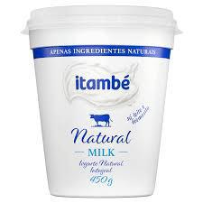 IOGURTE ITAMBE MILK  340g NATURAL INTEGRAL