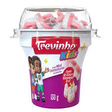 IOGURTE TREVINHO CONFEITO KIDS. 130g DENTADURAS