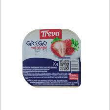 IOGURTE TREVO GREGO SAB. 90g MORANGO